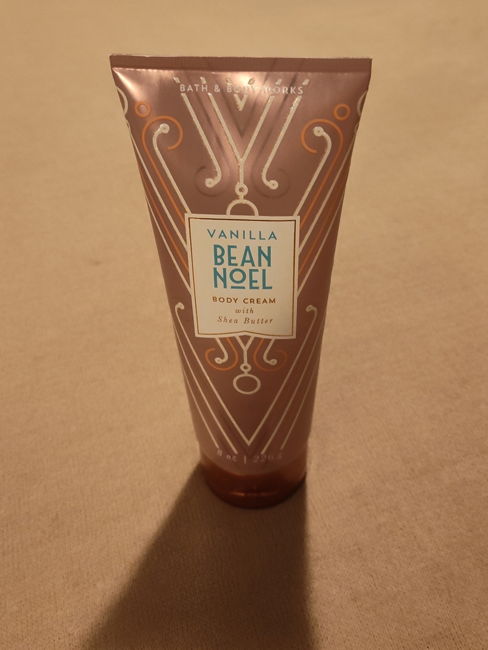 NEW!! Bath & Body Works Vanilla Bean Noel Body Cream - 8oz